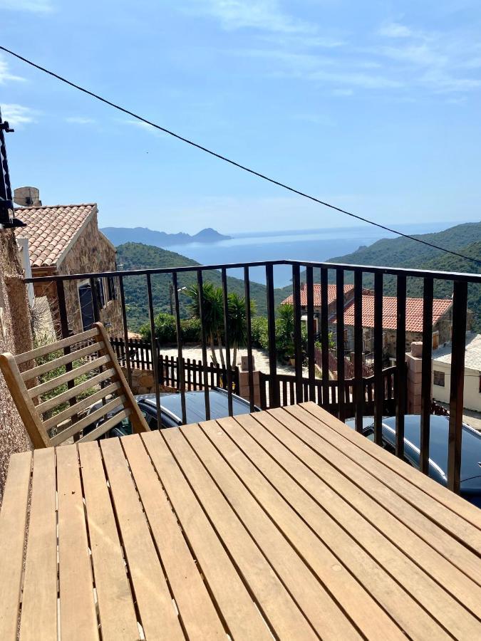 Studio Terrasse Vue Mer Clim Wifi Parking Partinello Exterior foto