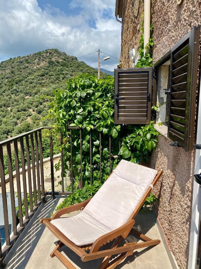 Studio Terrasse Vue Mer Clim Wifi Parking Partinello Exterior foto